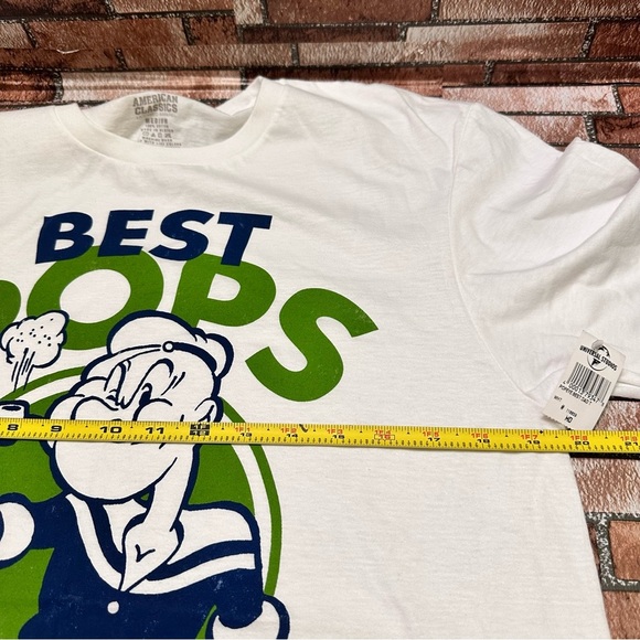American Classics White Graphic Tee - Best Pops Ever size M - Picture 8 of 11